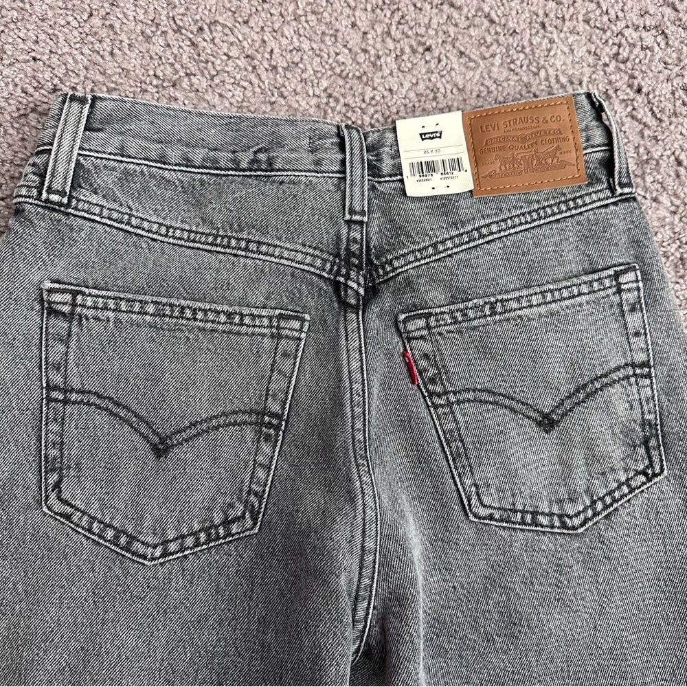Levi’s 80s Mom Jean Charcoal Grey W26 - Picture 13 of 14
